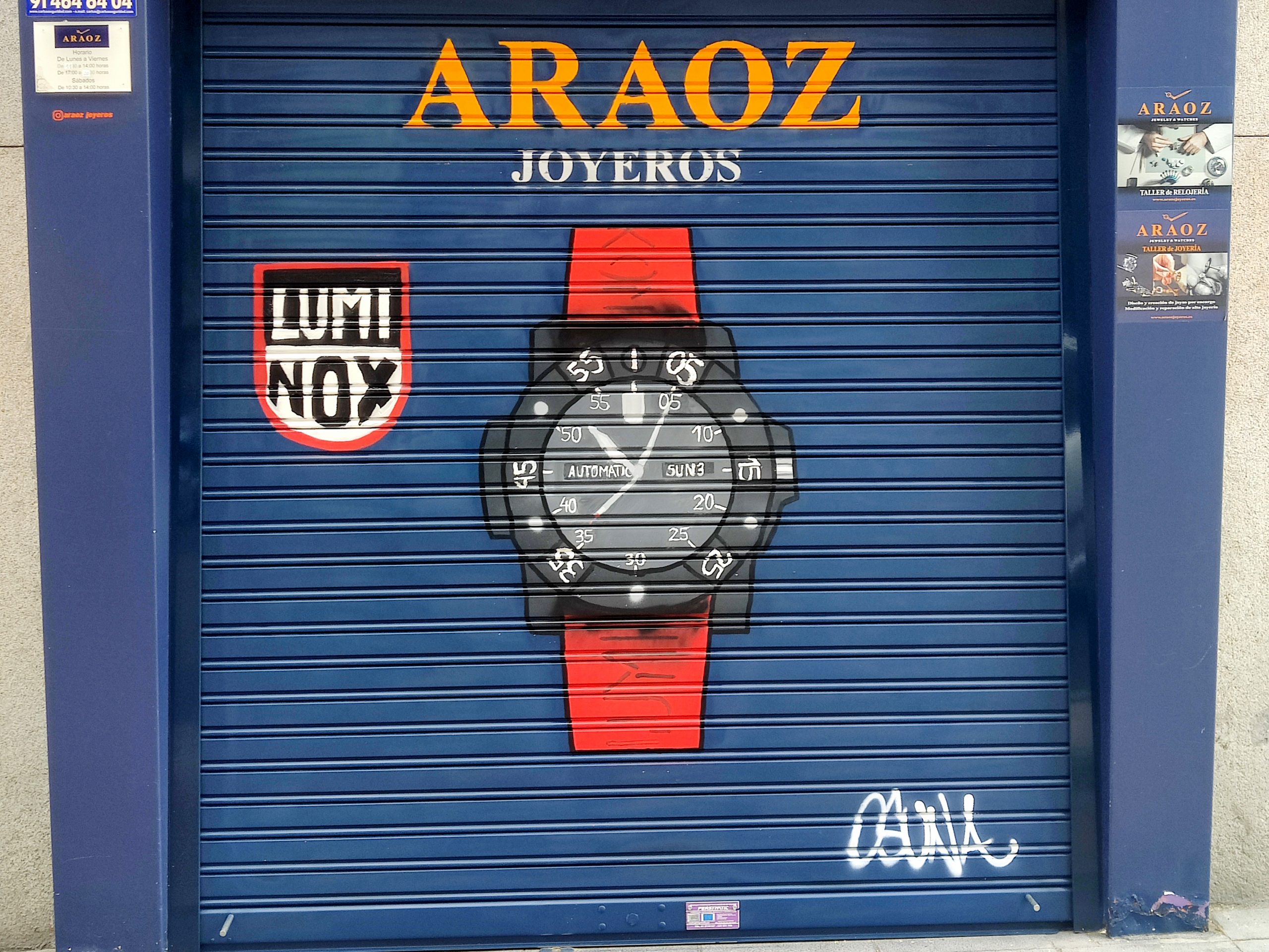Cierre para Araoz Joyeros