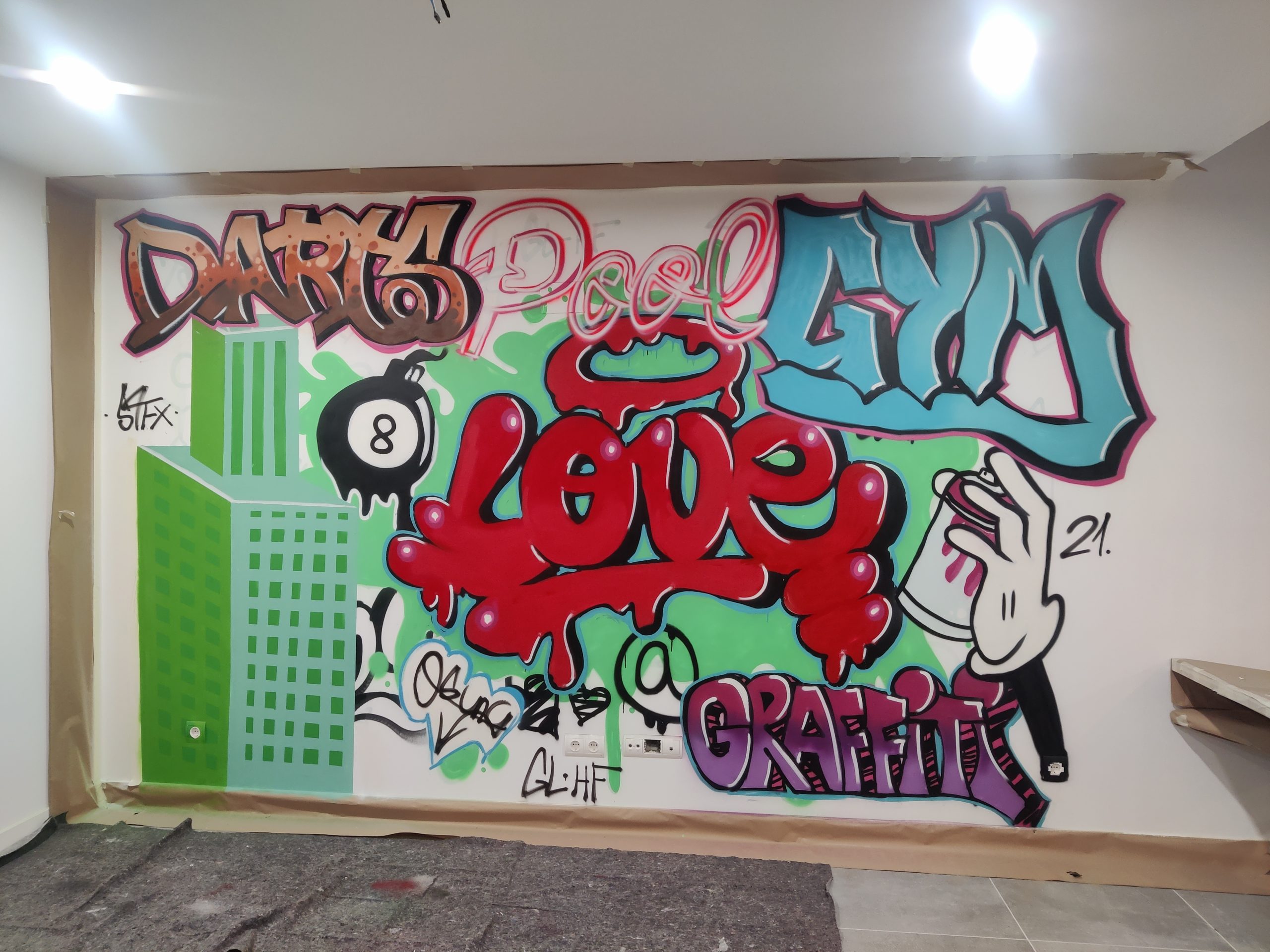 Mural para un particular