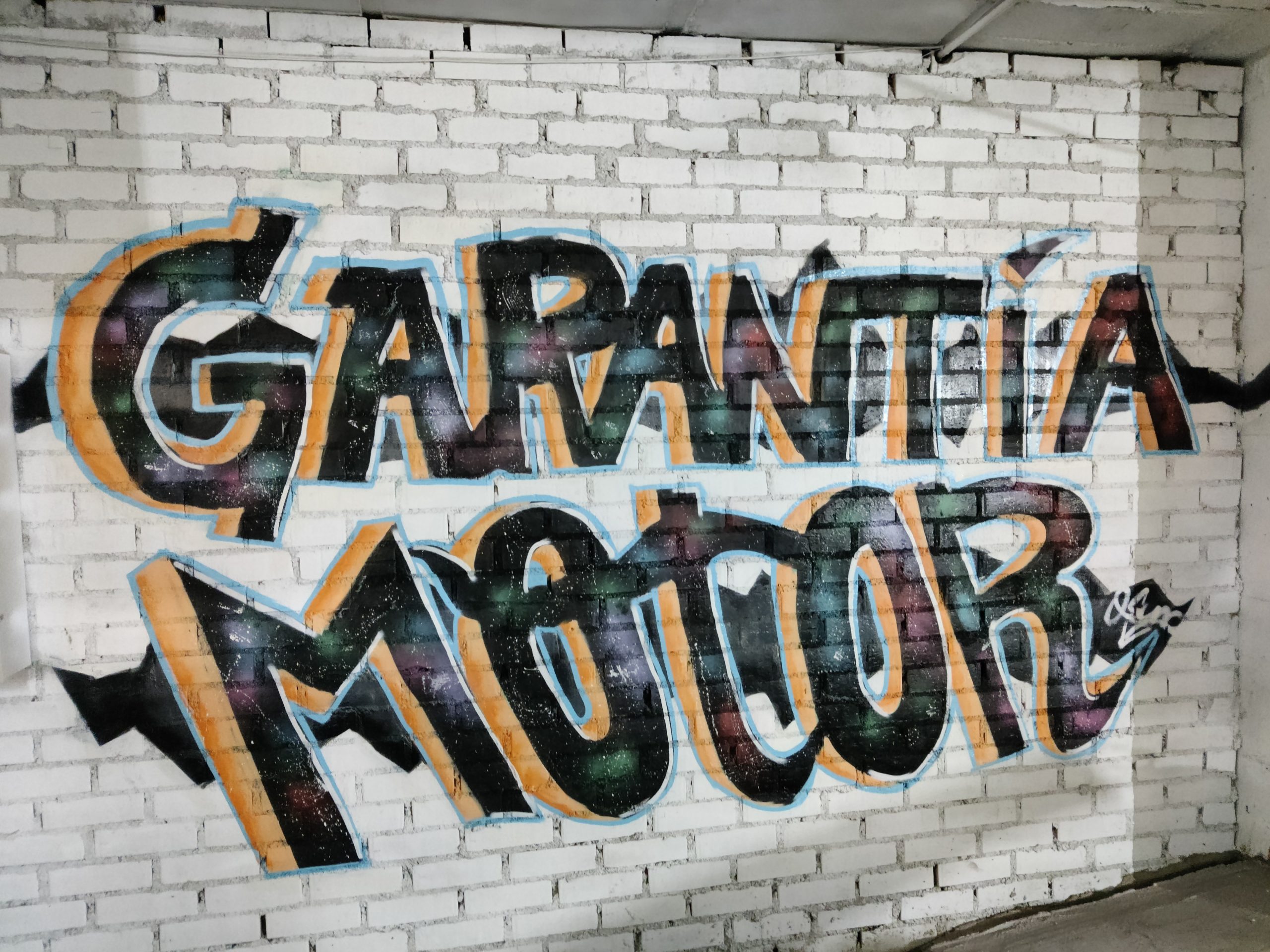 Graffiti para un concesionario