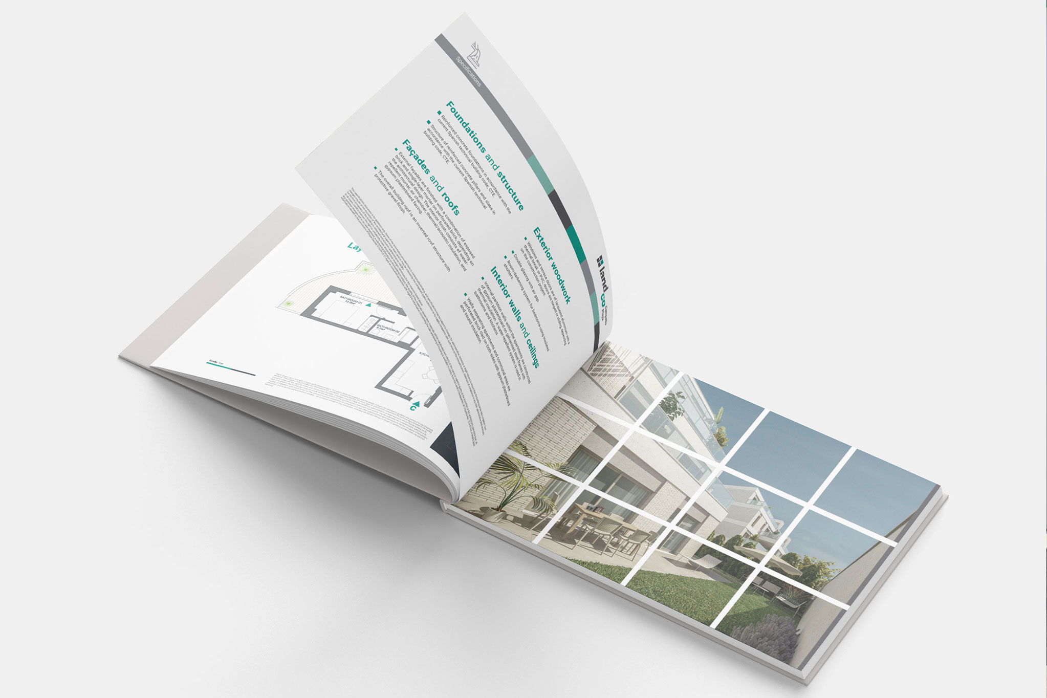 LandCo dossier ventas mockup