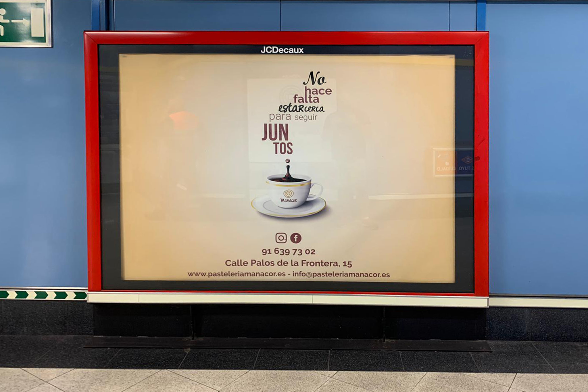 Manacor en el metro de Madrid